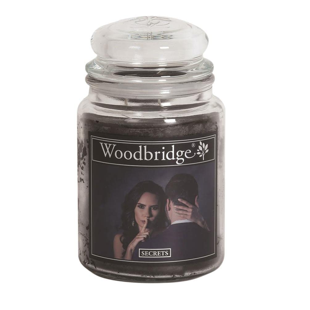 Aroma Accessories Red Woodbridge Secrets Large Jar Candle