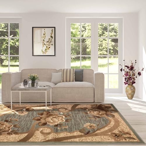 Superior Indoor Jute Backed Farmhouse Rug 5