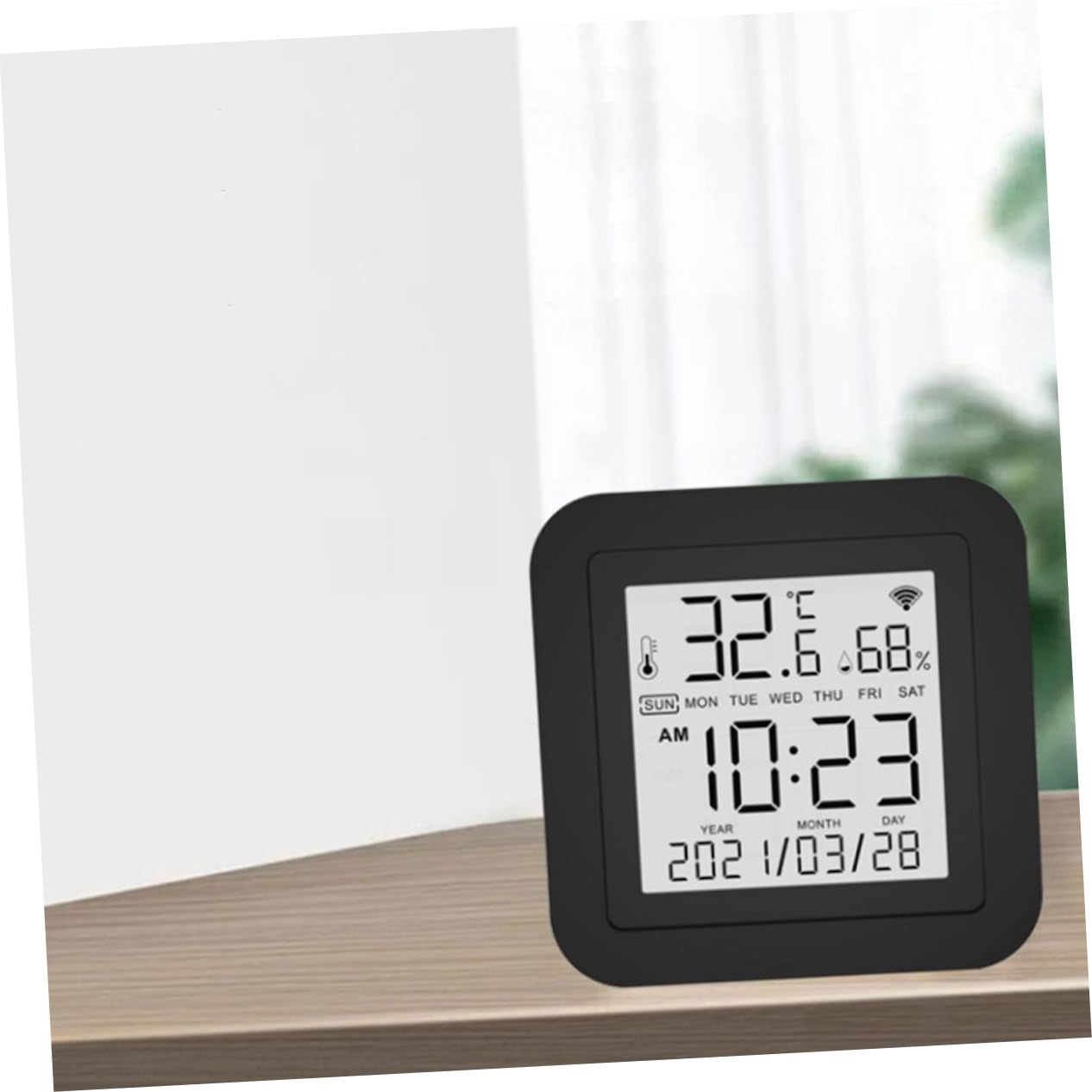 Angoily Medidor Higrómetro Digital Sensor De Temperatura y Humedad Para Habitaciones Oficina