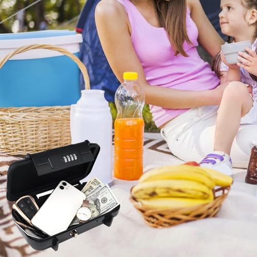 Boîtes de voyage pour objets personnels compactes et anti-vol à chaînes - 3