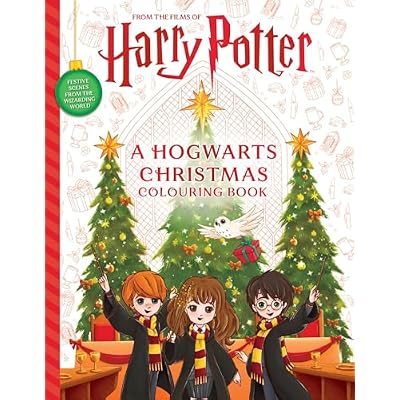 A Hogwarts Christmas Colouring Book