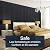 NeatiEase Wood Slat Wall Panels, 4-Piece 96" x 12.6", Soundproof & Noise Cancelling, Acoustic Wall Panels (Black)