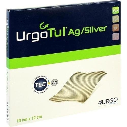 Preisvergleich Produktbild Urgotül Silver 10x12 cm Wundgaze