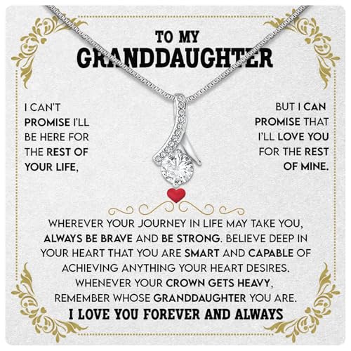 Larvincy Granddaughter Gifts From Grandma Grandpa - To My Granddaughter