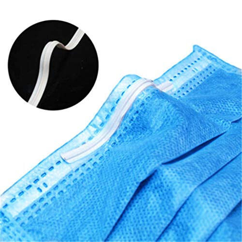 100Pcs 4In Double Core Full Plastic Strip Straps, Nose Bridge Strip For Face Diy Mask Accessories Crafts Handmade Crafting Making Nose Bridge Clip #TOP1