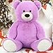 Imagen de MorisMos Oso Peluche Gigante Morado XXL 130cm