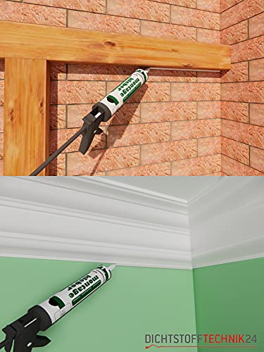 Dichtstofftechnik24 Montagekleber Universal für Holz, Stein, PVC und Styropor 485g
