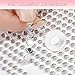 Clear Rhinestones Stickers, 2100pcs Self Adhesive Rhinestones for Face, Bling Jewel Stickers, Crystal Gem Stickers for Crafts, Makeup, Face, Hair, Assorted Size…
