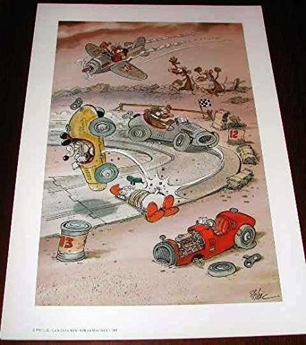 Affiche P'Tiluc Le Circuit impression de qualité supérieure format 50X70 Cm