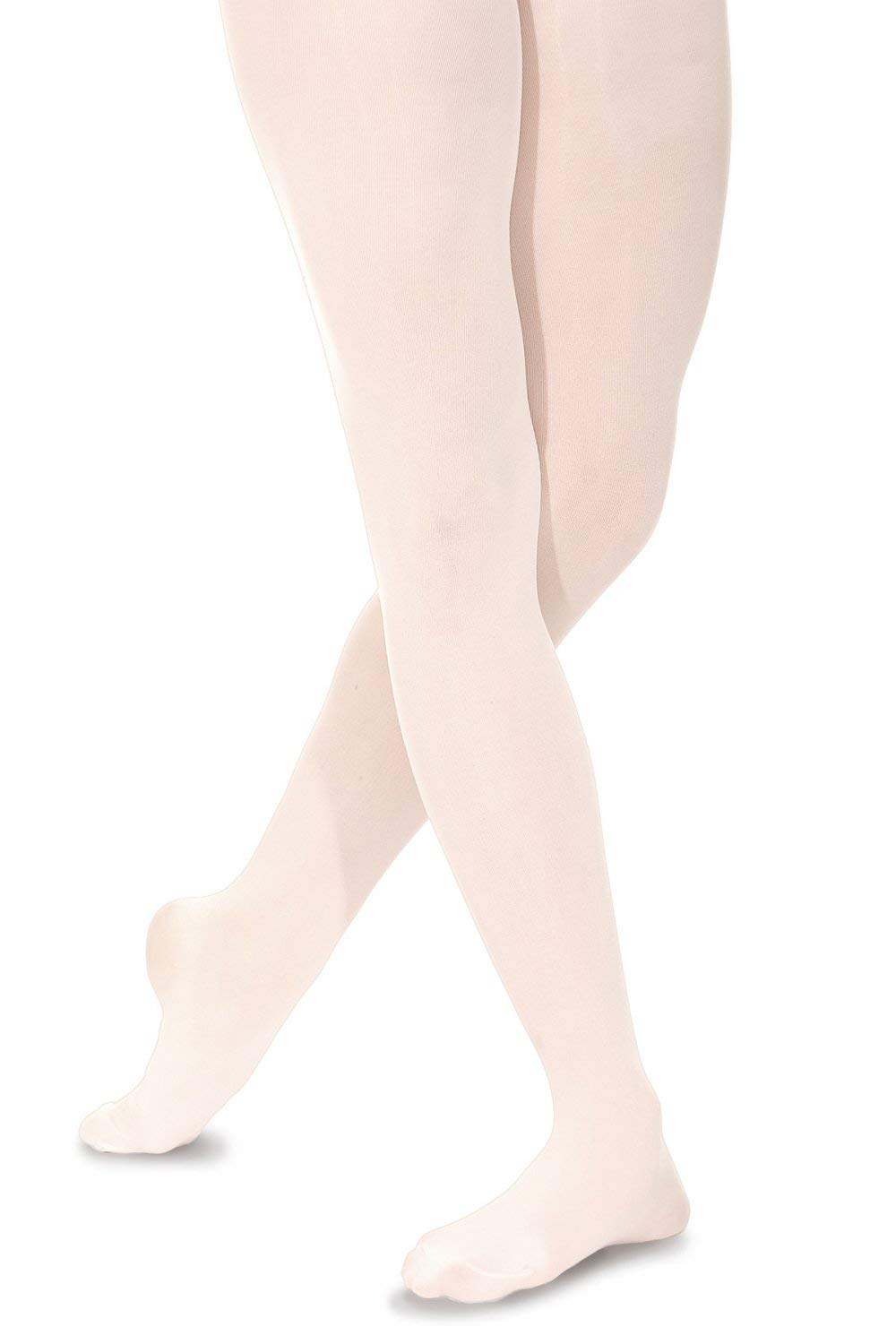 Roch Valley 40 Denier Ballet Tights M White