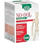 ESI - No-Dol, Integratore Alimentare a Base di Glucosamina e Condroitina, con Artiglio del Diavolo e Aloe Vera, a Sostegno delle Articolazioni e Cartilagini, Senza Glutine, 60 Capsule
