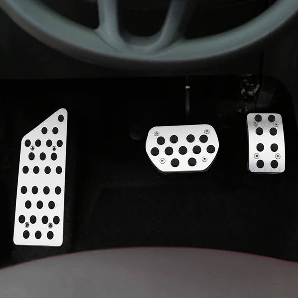 Pedale del Freno Auto Per Citroen C5 C6 LHD Pedali per auto Freno Gas Frizione Coperchio pedale acceleratore carburante pedali auto (Colore : 4 PCS)