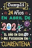 Photo Gallery cumplí 24 años en abril de 2021: 24 años. libro de visitas, cuaderno, 120 páginas de felicitaciones, idea de regalo, regalo para la esposa, novia, mujer, la madre Photo Gallery cumplí 24 años en abril de 2021: 24 años. libro de visitas, cuaderno, 120 páginas de felicitaciones, idea de regalo, regalo para la esposa, novia, mujer, la madre