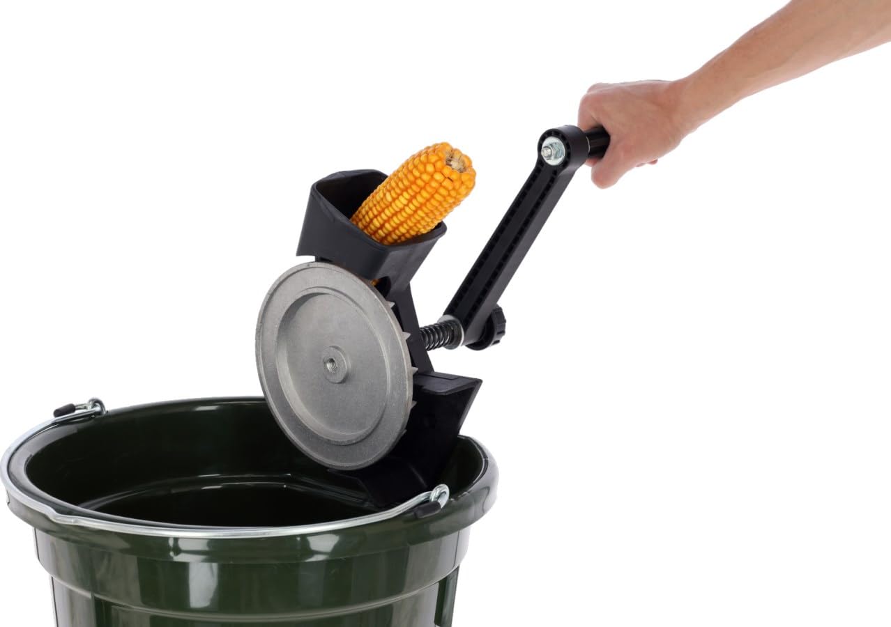 Novital Macchina per la sgranatura Premium, ginder, Nero, Pressione Regolabile, Resistente