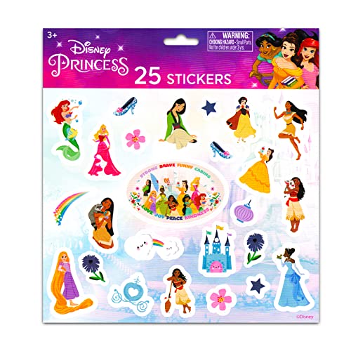 Disney Princess Backpack with Lunch Box Set - Bundle with 16” Backpack, Lunch Box, Bottle, Stickers, More | Disney Princess School Supplies for Kids4