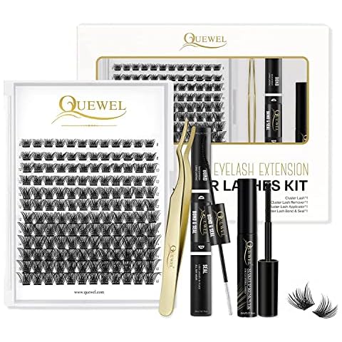 QUEWEL 144 Pcs Wimpern Cluster Cover
