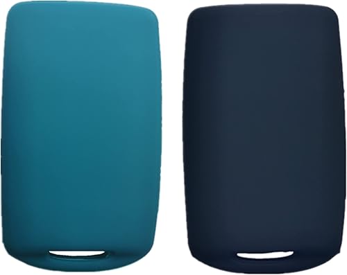 Miniatura 3 de 2 llaveros inteligentes de silicona con 4 botones para Mazda 3 6 CX-30 CX-5 CX-9 CX-9 CX-50 C-90 2024 2022 2021-2019 (negro y verde oscuro)