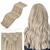 3. Schnell wechselnde Frisur: clip in extensions, einfach und vorübergehend um innerhalb von Minuten längeres und volleres Haar zu erzielen.Kann sich kräuseln und begradigen