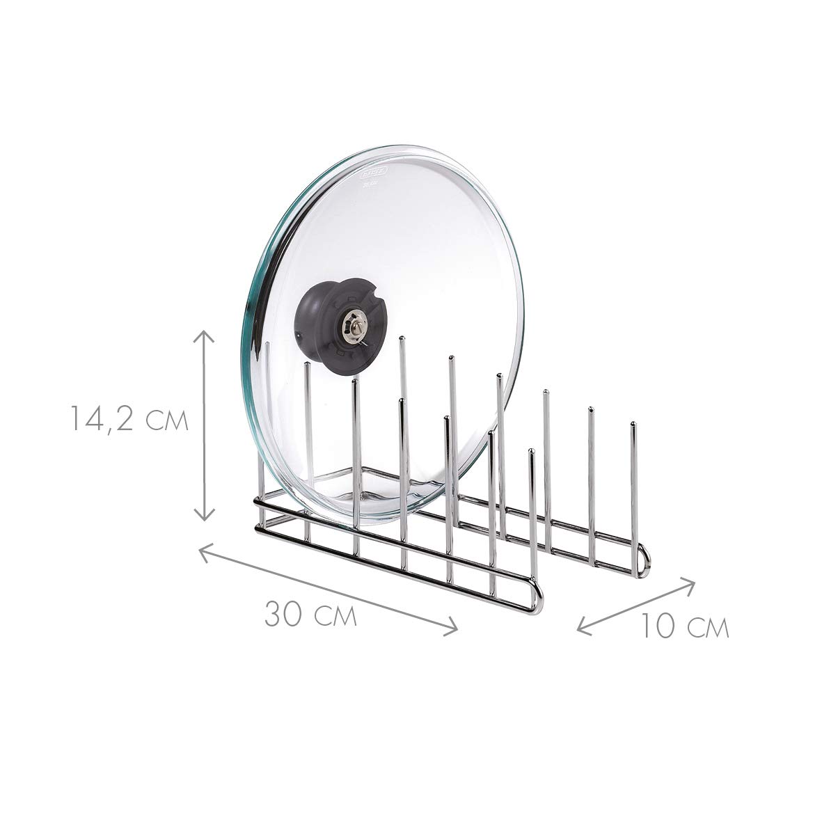 La Bonne Graine Combrichon 5091150 - Supporto/scolatoio per coperchi pentole