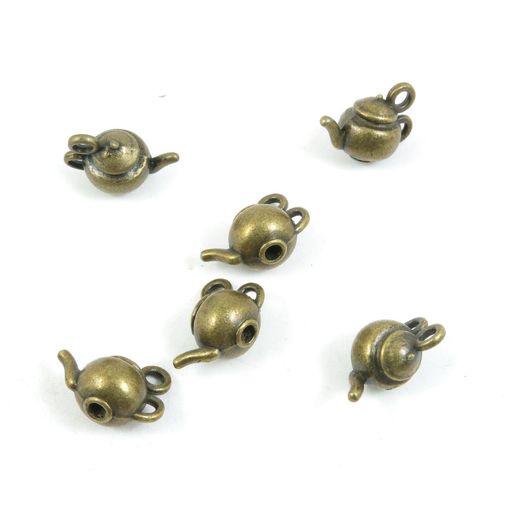 Antique Bronze Jewelry Making Charms Findings Supplies 98073 Taurus...