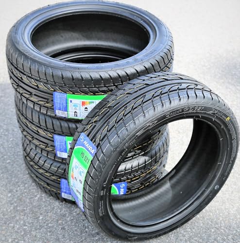 Set of 4 (FOUR) Haida Racing HD921 Summer Passenger Car Performance Radial...