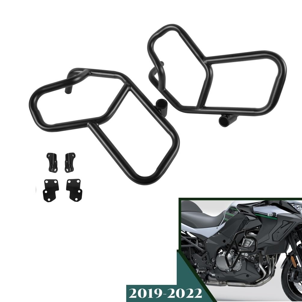 Barre Di Protezione Per Moto Kawasaki Versys 1000 2019-2023 - Nero, In Acciaio, Per Sicurezza - Foto 5