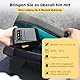 SUPVAN T50M Pro Etikettendrucker Bluetooth mit wasserfeste breite Etiketten, Handys- und PC-kompatibel, für Einzelhandel, Büro, Organisation, Schule und Zuhause