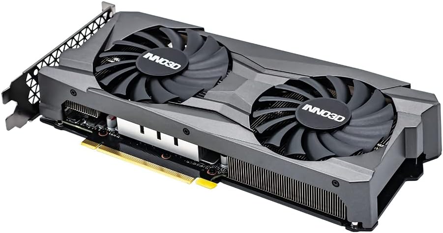 Inno3D GeForce RTX 3050 8GB Twin X2 OC Scheda Grafica - 8GB DDR6, 3X DisplayPort/1x HDMI, N30502-08D6X-11902130
