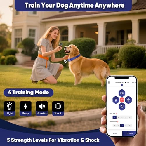 image for GeoPaws GPS Electric Dog Fence with Free App, Wireless Fence System wi