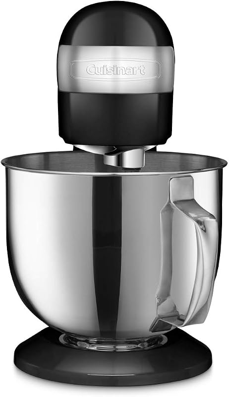 Batidora de pie, 12 velocidades, tazón de acero inoxidable de 5.5 cuartos, batidor de chef, paleta para mezclar, gancho para masa, protector contra salpicaduras con pico vertedor, Onyx, SM-50BK, manual