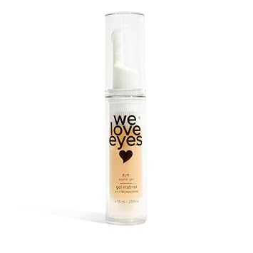 We Love Eyes A.M. Eyelid Gel - For puffy eyes, fine lines, under eye bags. Healthy for your eyes. Botanical & vegan ingredients.