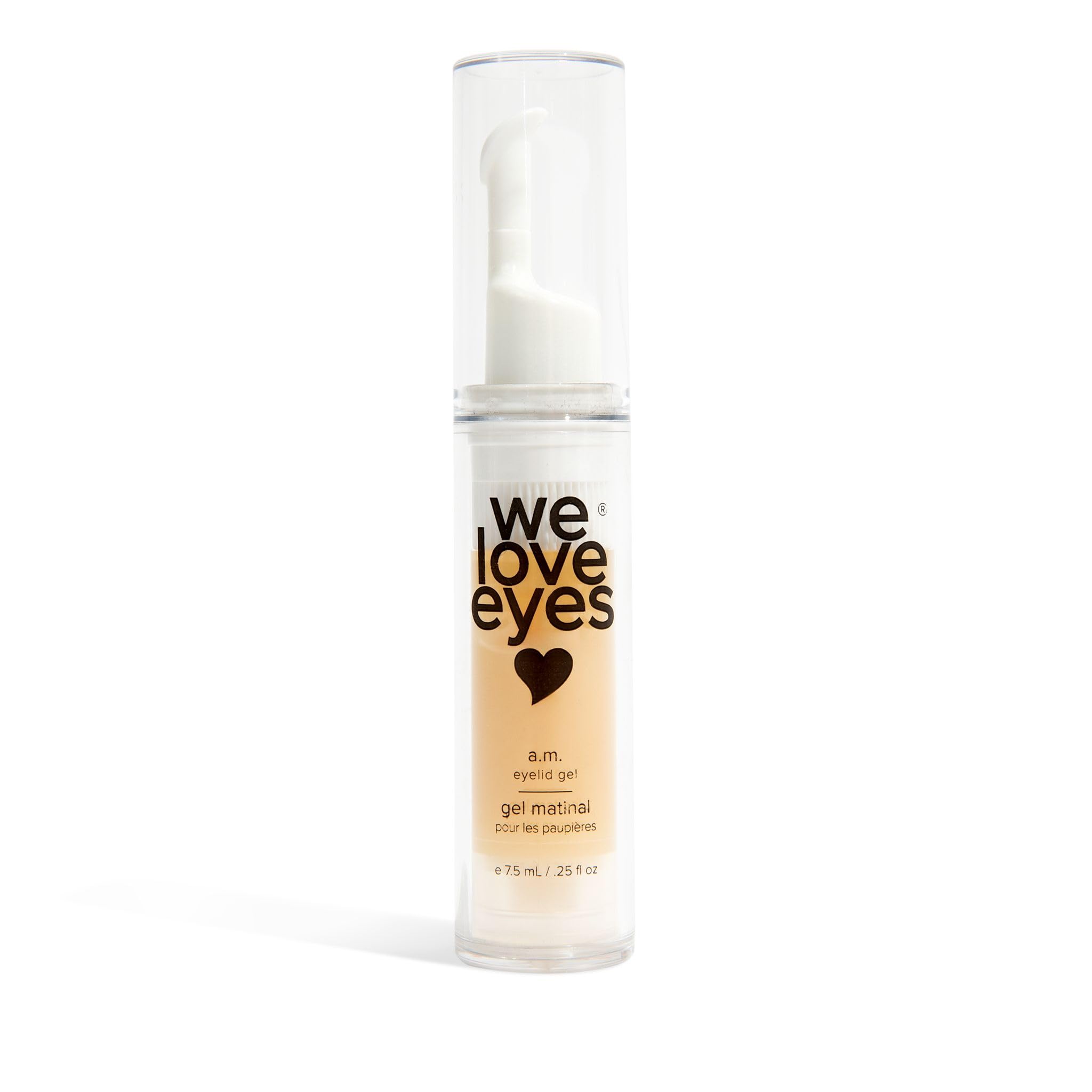 We Love Eyes A.M. Eyelid Gel - Für geschwollene Augen, feine Linien, Tränensäcke, gesund für Ihre Augen, botanische & vegane Inhaltsstoffe.