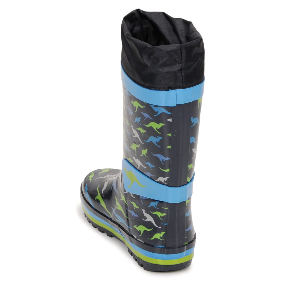 KangaROOS Jungen K-rain Gummistiefel, Dk Navy Kangaroo, 34 EU