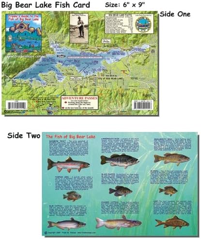 Franko's Laminated California Fish ID Cards 6" x9" ALL OPTIONS, Channel Islands, Catalina, Monterey, many more, Authorized Dealer, Scuba Dive Fish, Fish Identification, Fish ID Card, Fish Cards , Channel Islands