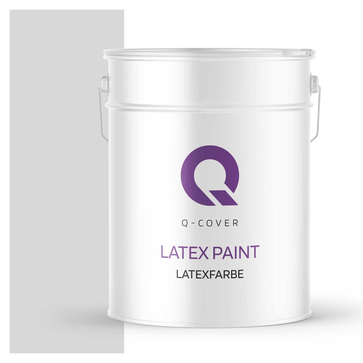 Peinture latex gris 10L mat pour murs intérieurs