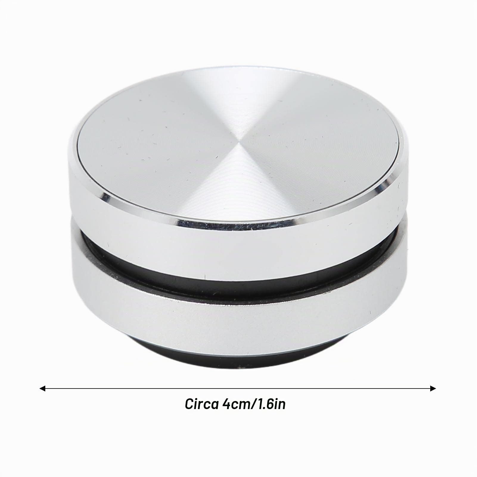 Altoparlante BT a Conduzione Ossea, Mini Altoparlante Portatile Creativo con Audio Stereo in modalità Wireless, con Microfono per Viaggi All'aperto a Casa (SILVER)