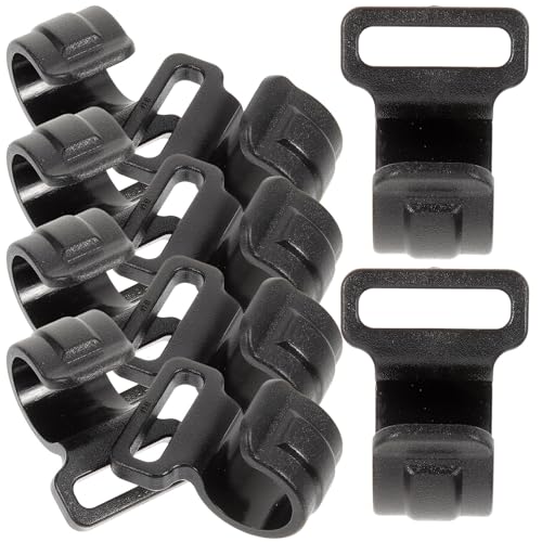 Totority �L�����v�p�e���g�|�[���t�b�N 10�Z�b�g ���O�p�v���X�`�b�N�ڑ��t�b�N �ߗ� �o�b�O�|���Ή� �e���g�A�N�Z�T���[ �L�����v���[��