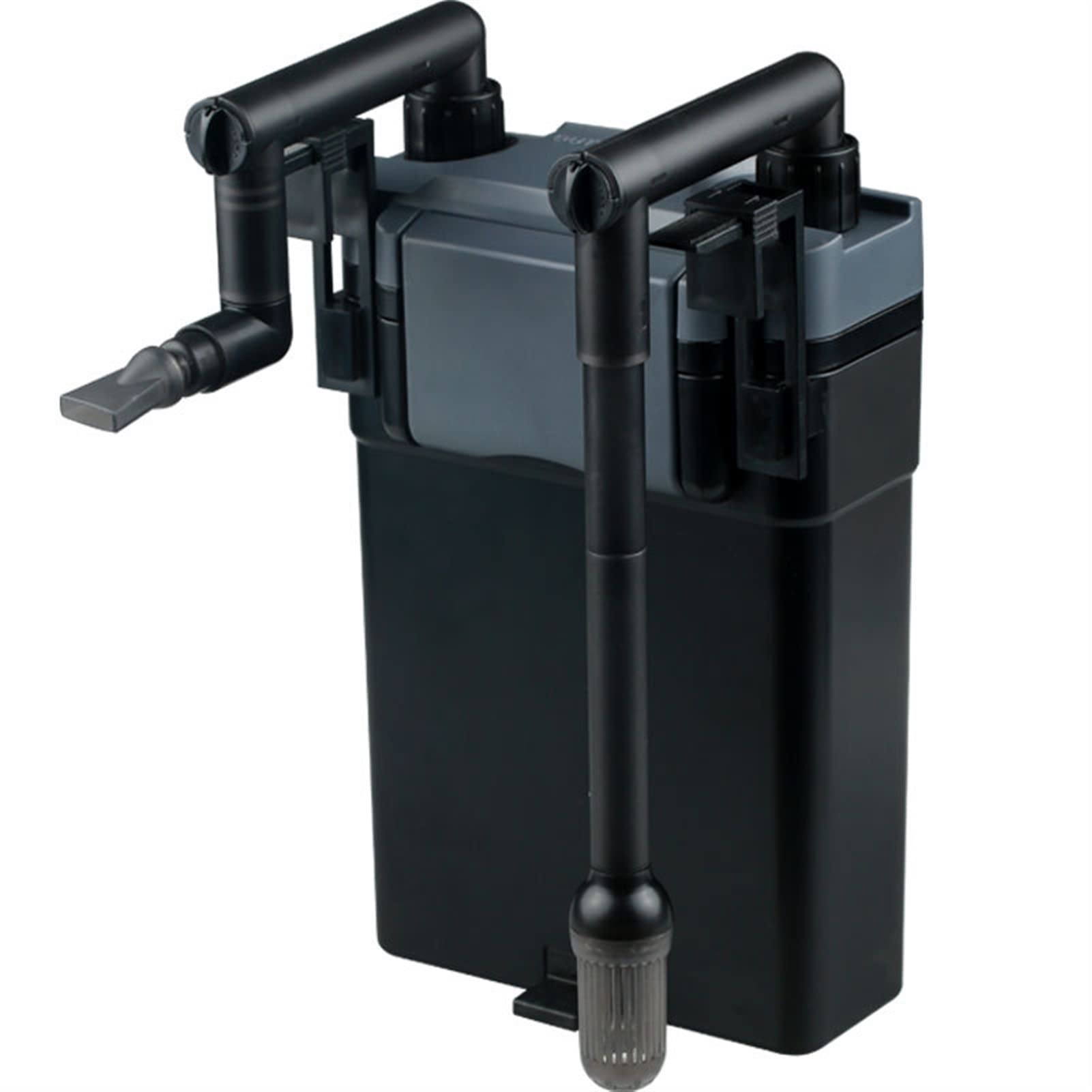 Filtro Exterior para Acuario Hang Filtro de Acuario Filtro de tanque de 6 W Filtro de pescado montado en la pared Filtro de pescado Acuario Filtro de tanque de hierba externa Filtro de cañón pequeño