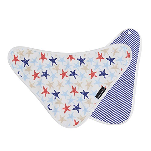 Mum 2 Mum バンブーバンダナビブ スターフィッシュ