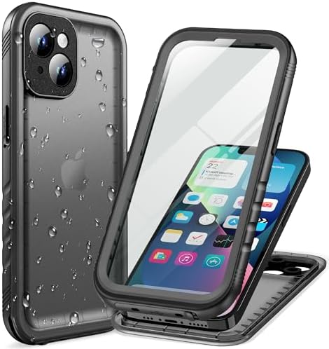 Cozycase TOP Militärschutz wasserdichte 360 Hülle Für iPhone 13 Mini | Outdoor Panzerhülle Full Armor Case, Vorne Hinten Komplett Schutz, Soßfest Staubschutz Baustelle Waterproof H