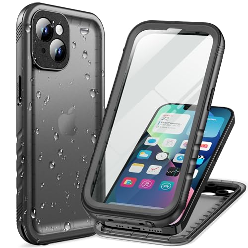 Cozycase Funda para iPhone 13 Mini Impermeable Antigolpes - 360 Completa/Militar/Integral 【2m Anticaida Resistente 】 Carcasa Agua Sumergible Acuatica Estanca Antipolvo Waterproof con Protector Camara