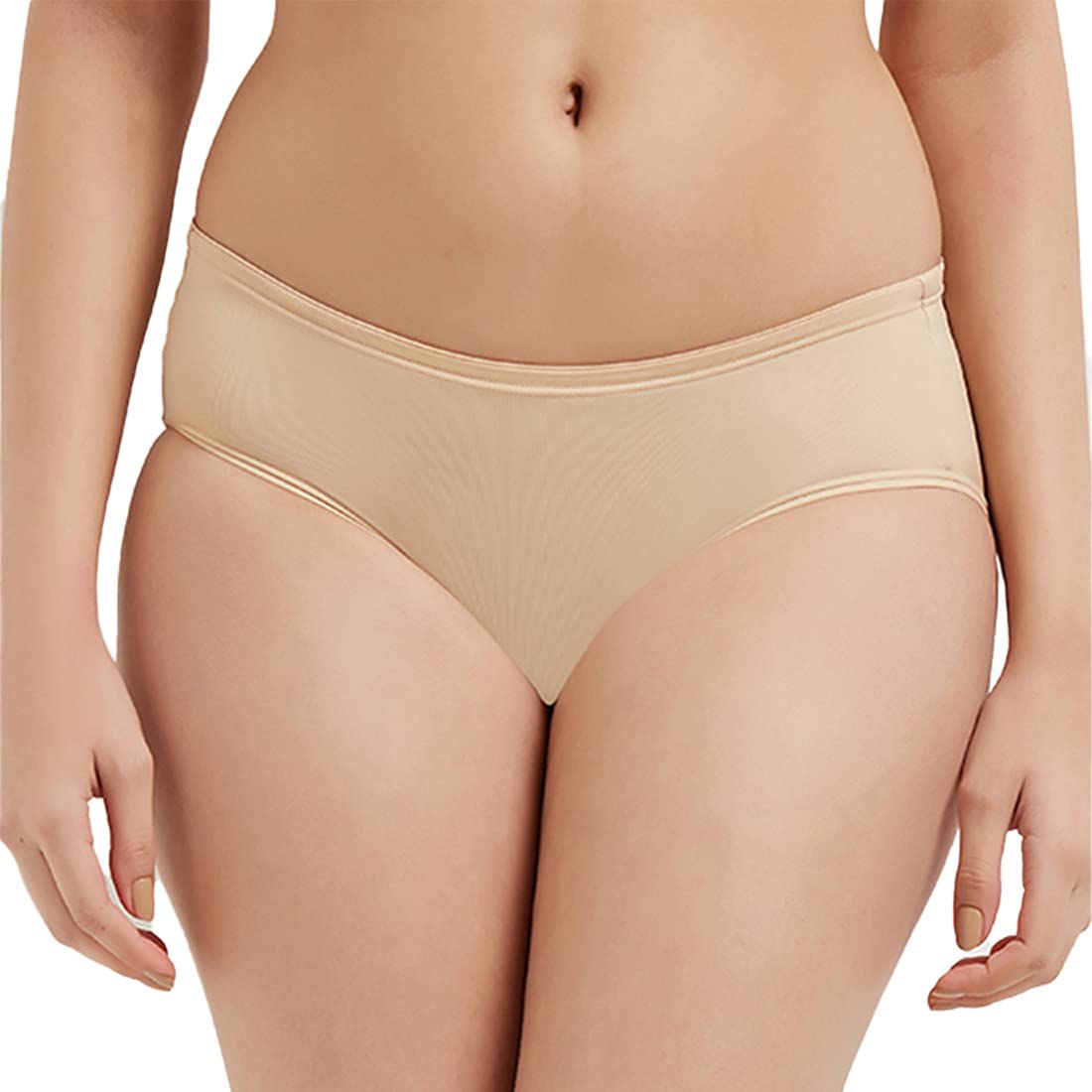 wacoal Women’s Feel Free|Mid Waist| Full Coverage|Seamless |Everyday Wear|Brief Panty-picture-28