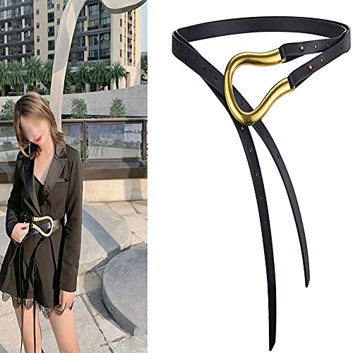 Cintura Women's Belt Wide Belt Buckle Casual Belt Collection with Fashionable Coat and Trench Coat Cintura Jeans4