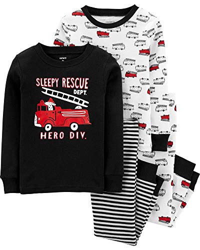 Pyjama Carter's 100 % coton pour rituel du coucher bébé 12 mois pompier