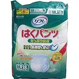 リフレ はくパンツ たっぷり吸収 MLサイズ 18枚 製品画像