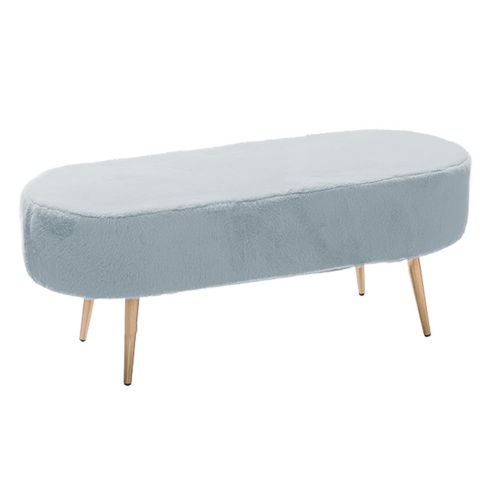 Repose-pieds bleu chambre à coucher et banc de toilette 92 cm