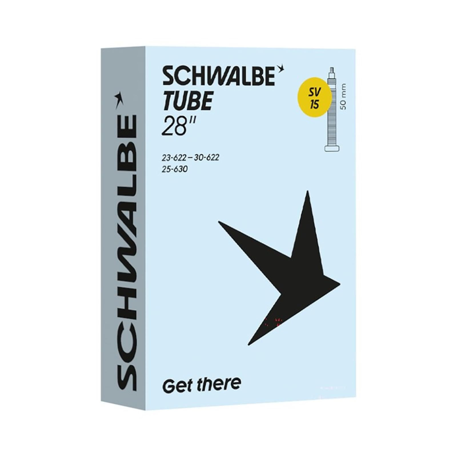 Schwalbe SV15 Bicycle Inner Tube 23/30-622/630 IB 50 mm