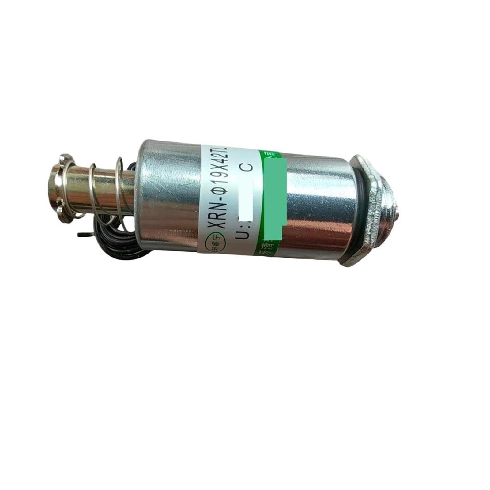 XRN-19x42TL DC 12V/24V Ressort de Rappel, Piston électromagnétique(Threaded,24V)