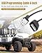 Daxabfuz 6Ft USB Programming Cable 6' Fit for ICON EV Golf Carts 2022 2023 2024
