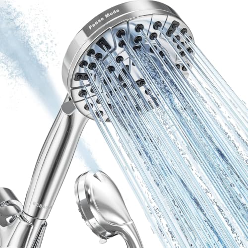 Image of BESAQUO 9 Settings High Pressure Handheld shower head with Power Wash